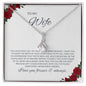 To My Wife - Alluring Beauty Necklace