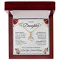 To My Daughter -  Alluring Beauty Necklace