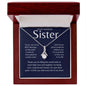 To My Amazing Sister - Alluring Beauty Necklace