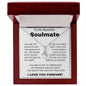 To My Beautiful Soulmate- Alluring Beauty Necklace