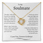 To My Soulmate - Love Knot Necklace