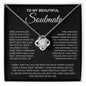 To My Beautiful Soulmate - Love Knot Necklace