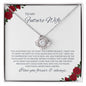 To My Future Wife - Love Knot Necklace