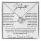 To My Soulmate - Love Knot Necklace