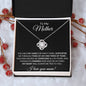 To My Mother - Love Knot Necklace