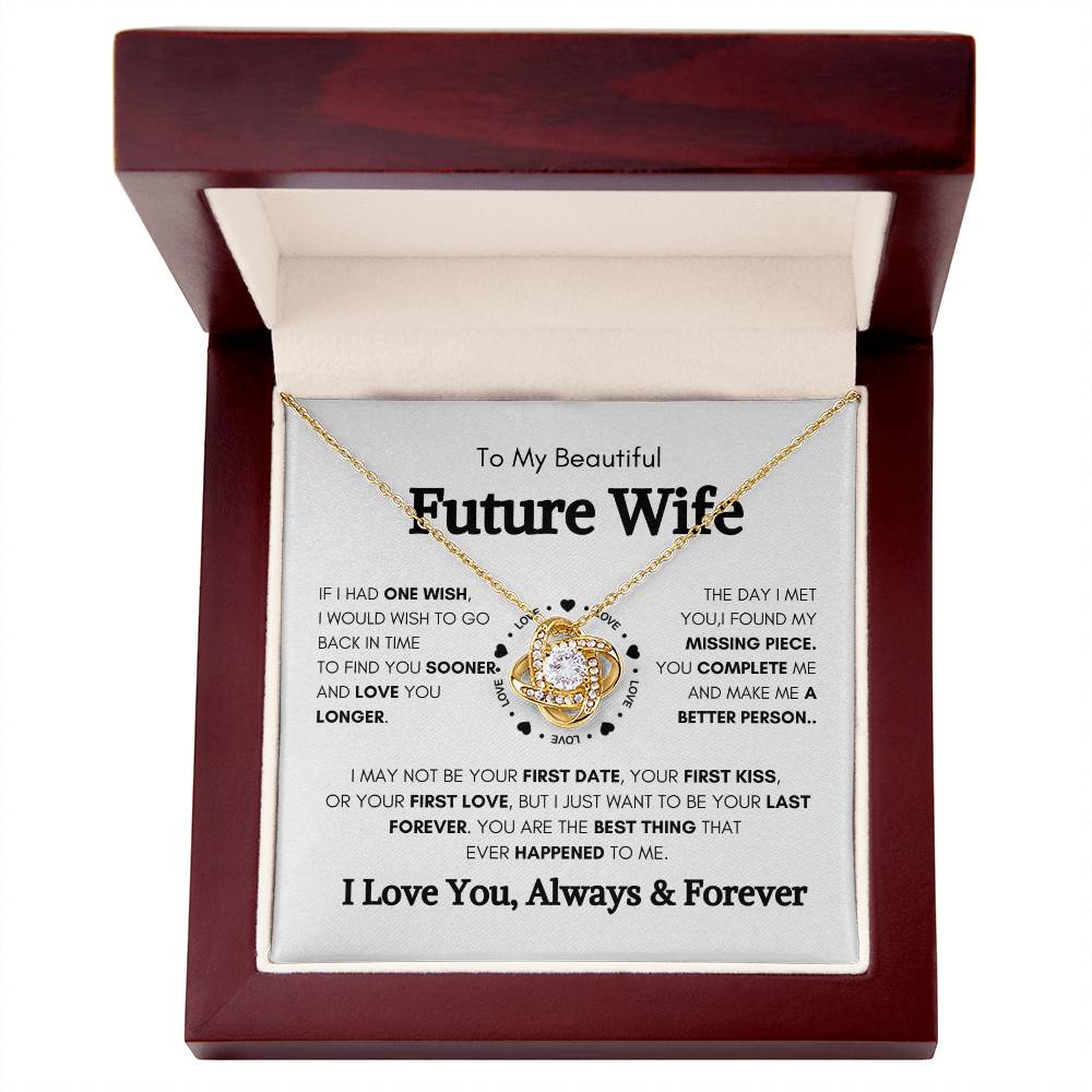 To My Beautiful Future Wife