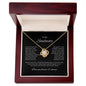 To My Soulmate - Love Knot Necklace