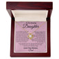 To My Amazing Daughter Love Dad - Love Knot Necklace