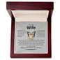 To My Wife - Love Knot Necklace