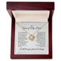 To My Queen of Heart - Love Knot Necklace