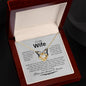 To My Wife - Love Knot Necklace
