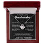 To My Beautiful Soulmate- Love Knot Necklace