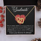 To My Soulmate - Interlocking Hearts Necklace