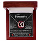 To My Soulmate - Interlocking Hearts Necklace