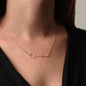 To My Badass Daughter Signature Style Name Necklace