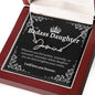 To My Badass Daughter Signature Style Name Necklace