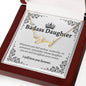 To My Badass Daughter Signature Style Name Necklace