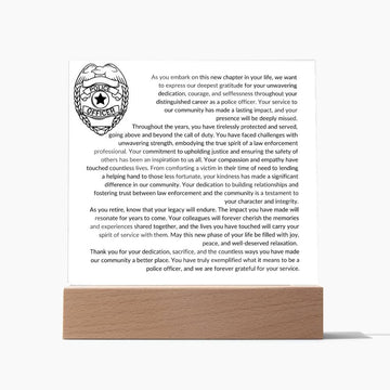 Police Officer Retirement