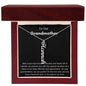 To Our Grandmother - Personalized Vertical Necklace