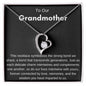 To Our Grandmother- Forever Love Necklace