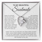 To My Beautiful Soulmate - Forever Love Necklace