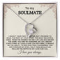 To my Soulmate - Forever Love Necklace