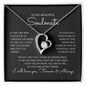 To My Beautiful Soulmate - Forever Love Necklace