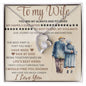 To My Wife - Forever Love Necklace