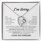 I'm Sorry - Forever Love Necklace
