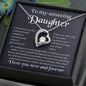 To My Amazing Daughter - Forever Love Necklace