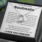 To My Beautiful Soulmate - Forever Love Necklace