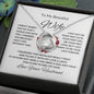 To My Beautiful Wife - Forever Love Necklace
