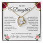 To My Daughter - Forever Love Necklace