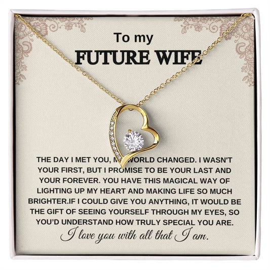 To My Future Wife - Forever Love Necklace