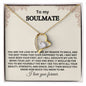To My Soulmate - Forever Love Necklace