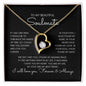 To My Beautiful Soulmate - Forever Love Necklace