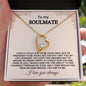To My Soulmate - Forever Love Necklace