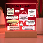 Note to Self-Acrylic Square Plaque