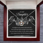 To My Daughter - Crown Pendant Necklace