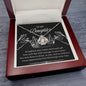 To My Daughter - Crown Pendant Necklace