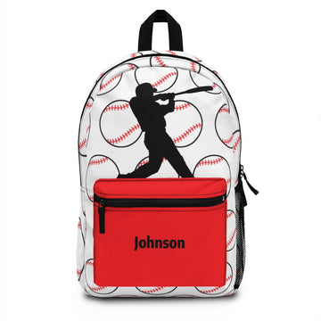Personalized Baseball Backpack
