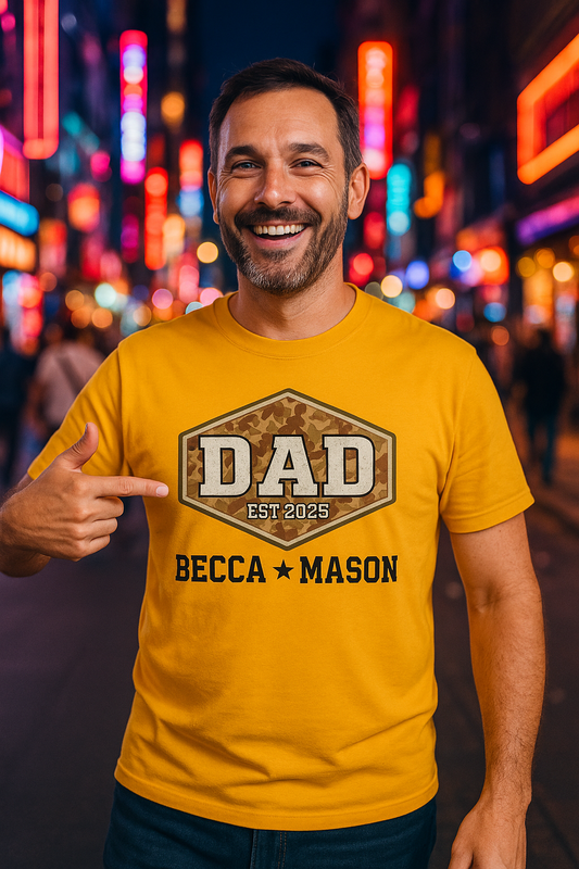 Military Style Personalized Father’s Day Gift