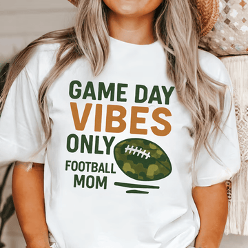 Game Day Vibes Football Mom