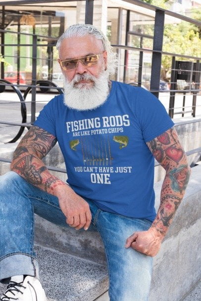Fishing Rods Are Like Potato Chips You Can't have just One