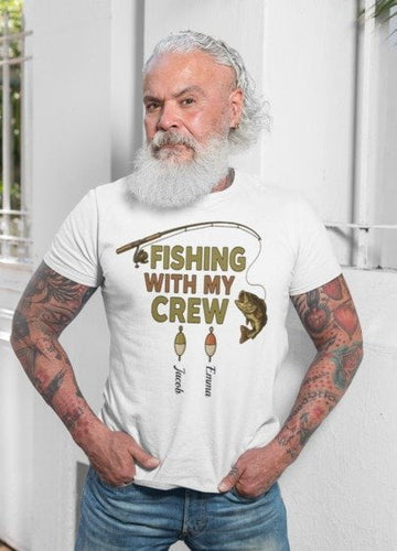 Custom Fishing Crew Shirt