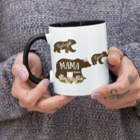 Personalized Mama Bear Mug