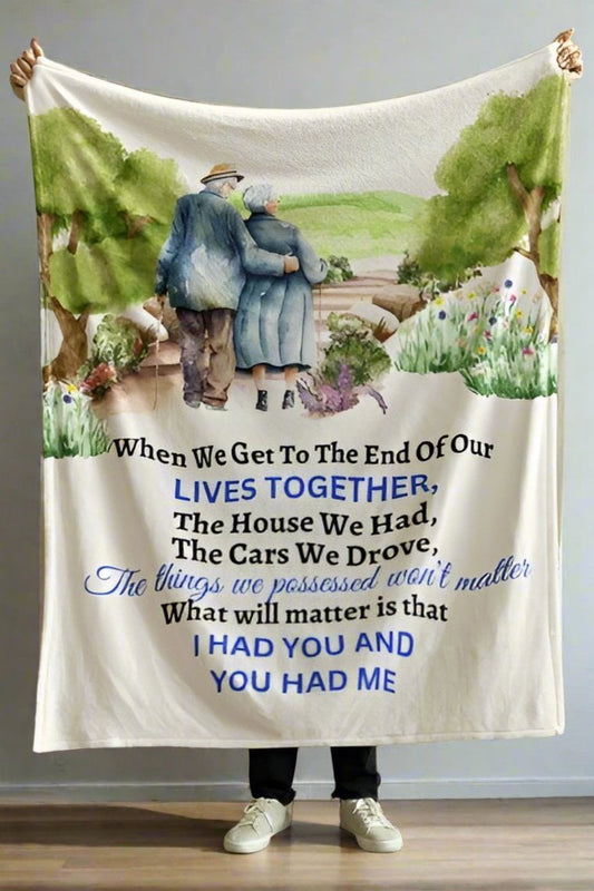 When We Get To The End (blue)... Blankets