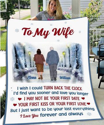 To My Wife Blanket