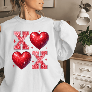 X & Heart Sweatshirt