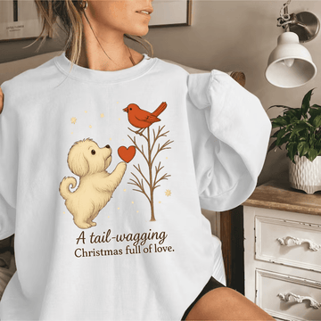 Cozy Christmas Dog Sweatshirt